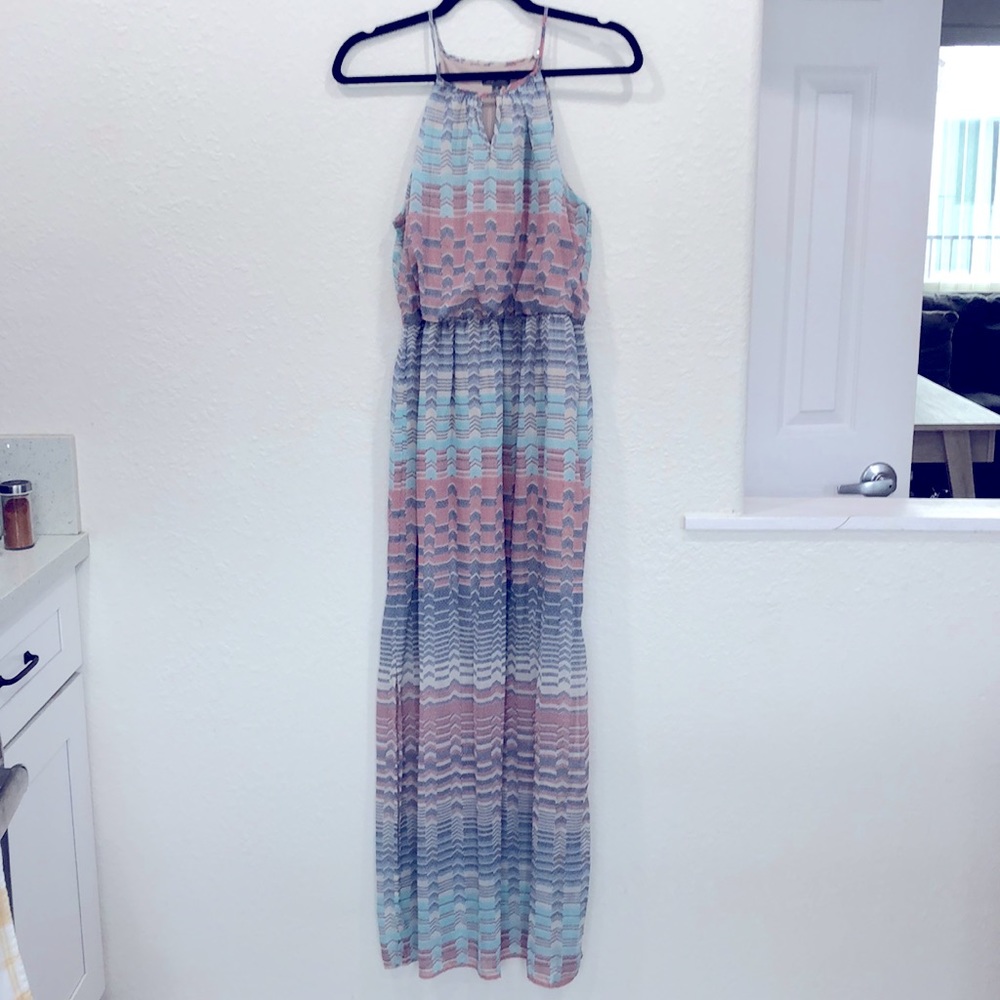 Lily Rose patterned maxi dress